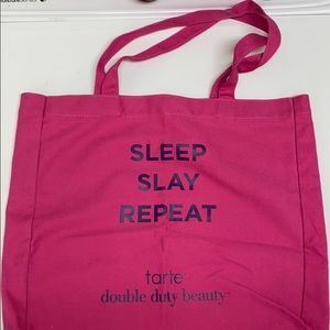 NWOT Tarte Tote Bag